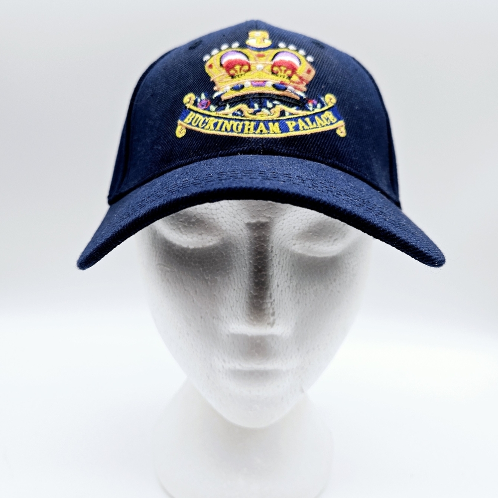 BUCKINGHAM PALACE | Royal Collection crown embroidered cap hat